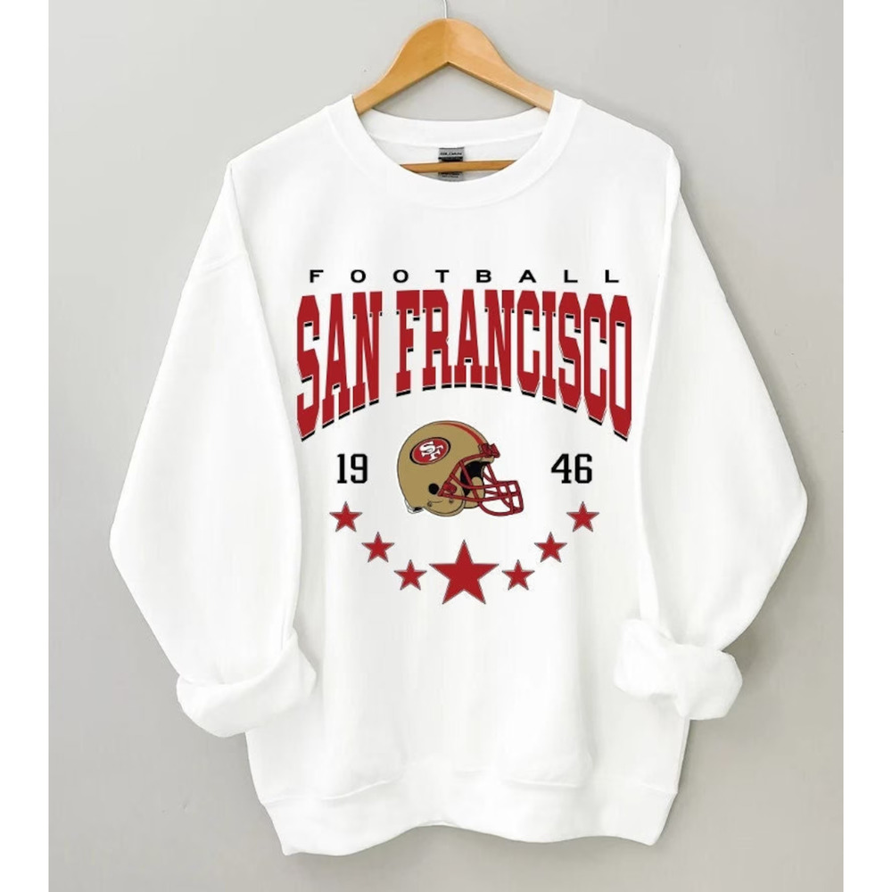San Francisco Football Shirt, Vintage Style San Francisco, SF Football Shirt